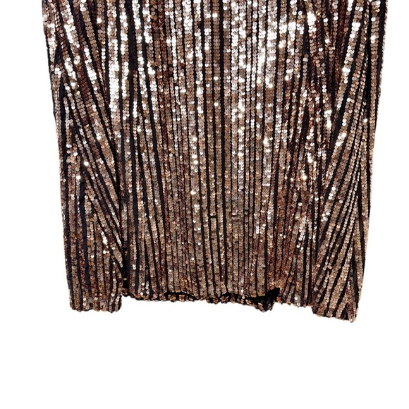 Torrid Sequin Rose Gold Black Women’s Sleeveless Party Mini Dress Sz 3X - Picture 6 of 12
